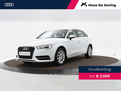 Audi A3 Sportback 1.2 Tfsi 111pk Ambiente Pro Line plus | Navigatie | Climatronic | Cruise Control | P-Sensoren | Bluetooth | Stoelverwarming | 16'' Inch | 12 Maanden BOVAG Garantie