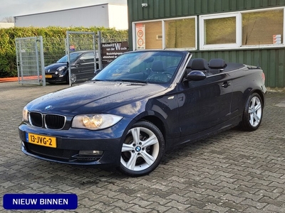 BMW 1 Serie Cabrio 118i High Executive VERKOCHT (bj 2009)