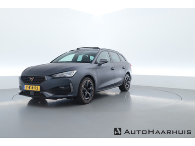 CUPRA Leon Sportstourer 1.4 e-Hybrid 245pk | Pano | MAT grijs | Travel Assist | Keyless | Stoel- Stuurverw. | Camera