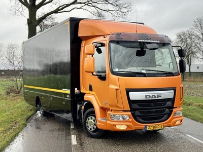 DAF LF 210 Bakwagen met achtersluitklep Automaat - Euro6 -