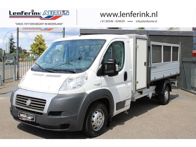 Fiat Ducato 2.3 MultiJet 120 pk 3-Zijdige Kipper Airco