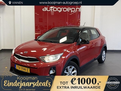 Kia Stonic 1.2 MPi ComfortPlusLine Navigator Zwart Dak