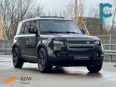 Land Rover Defender P400e 110 Plug-In Hybride BTW BLACK