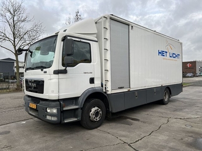 MAN TGM 15.250 4X2 - EURO 5 - ONLY 72.008 KM + BOX 6,50 MTR