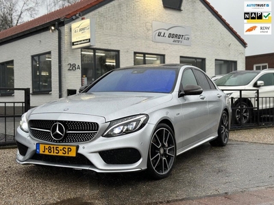 Mercedes-Benz C-klasse C43 AMG 4MATIC PANOLEDERBURMESTER!