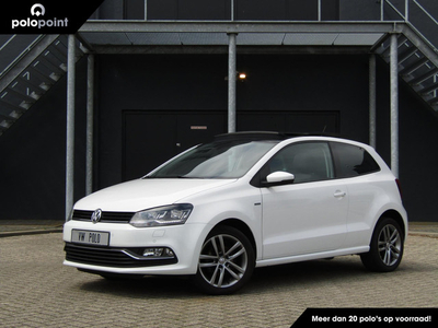 Volkswagen POLO 1.0 60PK LOUNGE | * PANORAMADAK * CRUISE CONTROL * LED * BLUETOOTH * PARKEERSENSOREN * AUTOMATISCHE AIRCO *