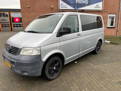 Volkswagen Transporter 2.5 TDI 130 PK DC ZILVER AIRCO