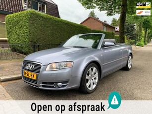 Audi A4 Cabriolet 2.0 TFSI 200pk leder xenon sportstoelen