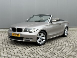 BMW 1-serie Cabrio 118i Executive Leder Stoelverwarming