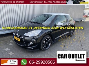 Citroën DS3 1.6 THP Sport Chic Leer, A/C, Stoelvw, LM, nw.