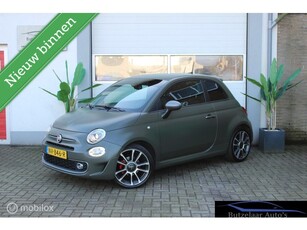 Fiat 500 0.9 TwinAir Turbo Sport Matgroen Abarth Leder