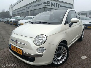 Fiat 500 1.2 Lounge Aut/Leder/Panorama/AC/NL Auto