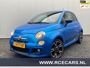 Fiat 500 1.2 Lounge Sport pakket pdc Blue en me