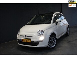 Fiat 500 C 1.2 Lounge Navi Airco Halfleer Pdc Nieuwe Apk