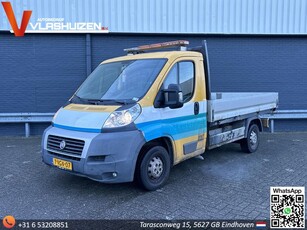 Fiat Ducato 33 2.3 MultiJet MH1 € 5.450,- NETTO! 1/2 Leder Open Laadbak Trekhaak