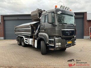 MAN TGS 26.440 6X6 BB EEV 6x6 Euro 5 met 2 zijden kipper en