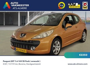 Peugeot 207 1.6-16V XS Pack ( verwacht )