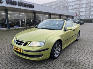 Saab 9-3 Cabrio 2.0t Vector Automaat 176PK Navi Cruise Leer