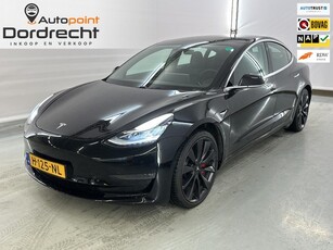 Tesla Model 3 Performance AWD 75 kWh 20 inch dealer OND