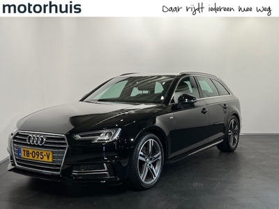 AUDI A4 Avant 1.4 TFSI 150PK S-LINE SPORT AUTOMAAT LED NAVI TREKHAAK ACC NAP