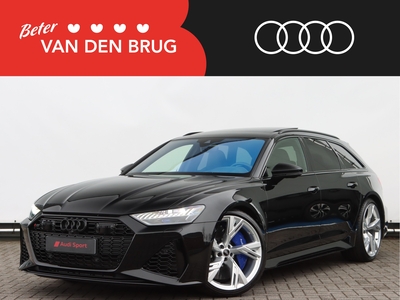 AUDI A6 RS 6 Avant 4.0 TFSI quattro 600pk | 305km/u | Keramisch | B&O | Vierwielbesturing | Pano | Head-up | Servo | Trekhaak | 22