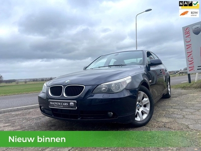 BMW 5-serie 520i Executive 5D NAP Automaat Airco Scherm Navi