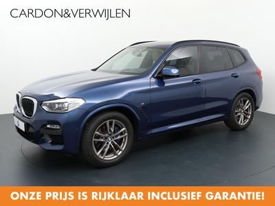 BMW X3 xDrive20i 184 PK High Executive | Lederen elektrisch verstelbare sportstoelen | adaptieve cruise control | afneembare trekhaak | achterbank verwarmd.