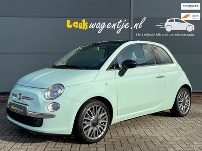 Fiat 500 0.9 TwinAir Turbo Cult *105 PK *zesbak *leder *16