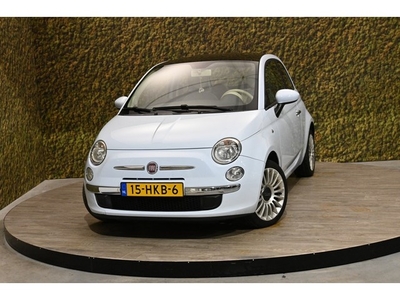 Fiat 500 1.2 Lounge *Babyblauw (bj 2008)