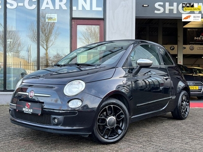 Fiat 500 C 0.9 TwinAir Lounge Cabrio, Zwarte Velgen