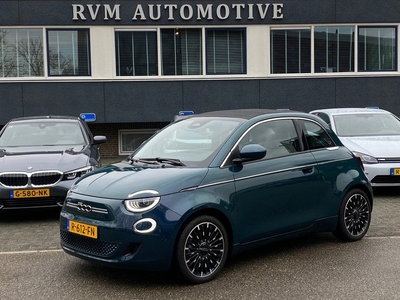 Fiat 500 C La Prima 42 kWh ORG. NL. NAP KM. CAMERA | LEDER | SUPER NETTE AUTO