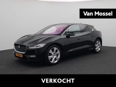 Jaguar I-PACE EV400 SE 90 kWh | LUCHTVERING | HEAD-UP DISPLAY | STOELVERWARMING | PANORAMADAK | MERIDIAN AUDIO | ELEKTRISCHE STOELEN MET GEHEUGEN | VERWARMBARE ACHTERSTOELEN | CAMERA | PARKEERASSIST | LEDER |