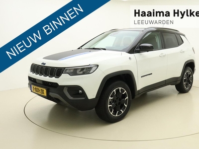 Jeep Compass 4xe 240 Plug-in Hybrid Electric Trailhawk | NIEUW | Alpine Sound System | Lederen bekleding | Adaptieve Cruise | Winter Pack | Dodehoek detectie