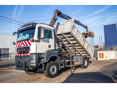 MAN TGS 18.360 BLS-4X4- HIAB 088 (bj 2011, automaat)