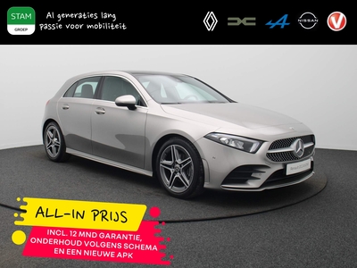 MERCEDES A-KLASSE 164pk 200 Business Solution AMG AUTOMAAT ALL-IN PRIJS! Camera | Climate | Navi | Panoramadak