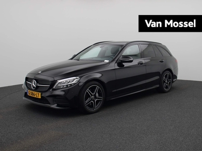 MERCEDES C-KLASSE Estate 160 Business Solution AMG Limited | Automaat | Half-Leder | Navigatie | Climate control | Camera | LMV | Parkeer sensoren | LED | Stoel verwarming