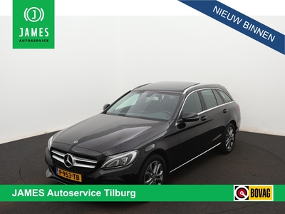 MERCEDES C-KLASSE Estate 180 Premium PANORAMADAK NAVI STOF-LEER CRUISE