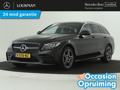 MERCEDES C-KLASSE Estate 300 e Premium Pack Limited AMG | 5 spaaks lichtmetalen velgen | Navigatie | Parking support | AMG-line | inclusief 24 maanden MB Certified garantie voor europa