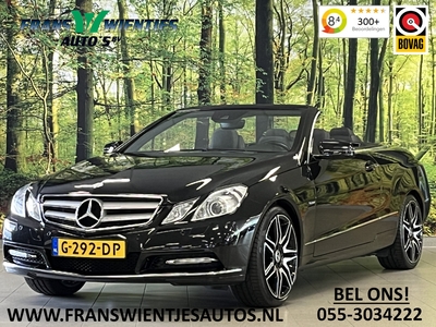 MERCEDES E-KLASSE Cabrio 200 CGI Elegance | Cruise Control | Neck-Pro | Airconditioning | Navigatie | Bluetooth | Stoelverwarming | Afneembare Trekhaak | Lichtmetaal 19