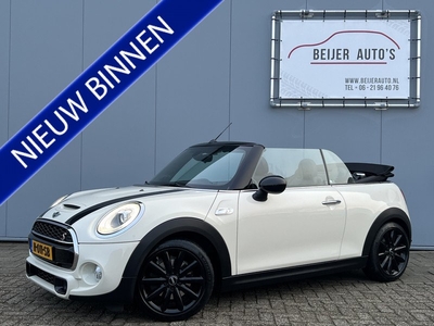 MINI Cabrio 2.0 Cooper S Chili Serious Business Automaat Led.