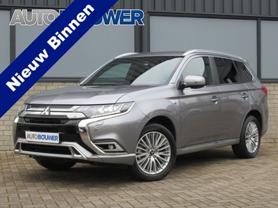 Mitsubishi Outlander 2.4 PHEV 4WD Intro Edition 1e eigen | dealer onder | leder | dodehoek | tr.haak | 360 camera