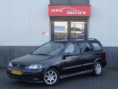 Opel Astra Wagon 1.8-16V Comfort airco radio/CD 2001 zwart