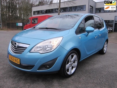 Opel Meriva 1.4 Turbo Cosmo TREKHAAK APK 03-2025 1/2 LEDER!!