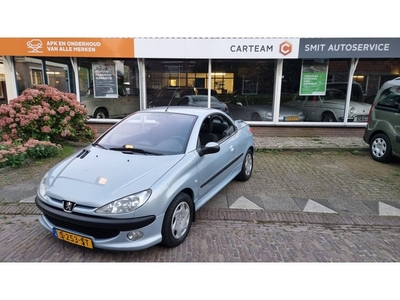 Peugeot 206 CC 2.0-16V Trekhaak (bj 2001)