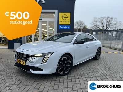 PEUGEOT 508 *1.6 225Pk HYbrid GT | DEMO | Focal | Camera | Navigatie | Alcantara | Panorama Dak | Adaptieve Cruise | LED | Carplay | Elektrische Achterklep | Stoelverwarming | Carplay | Bluetooth | Virtueel Dashboard