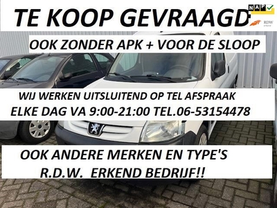 Peugeot Partner - MET OF ZONDER APK!! GEEN PROBLEEM! WIJ