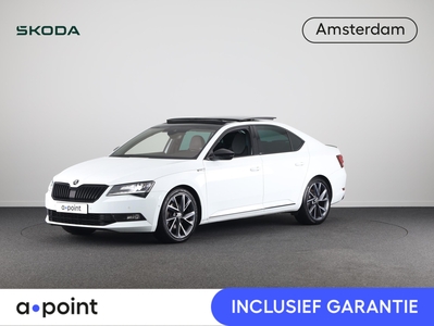 SKODA SUPERB 1.4 TSI ACT Sportline Business DSG (automaat) | Panoramadak | Navigatie | Smartlink | Parkeersensoren (Parkassist)