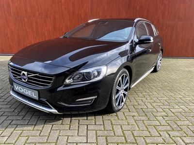 VOLVO V60 2.4 D6-Twin Engine-Black Edition-Sport leer-18Inch-Afn.trekhaak-