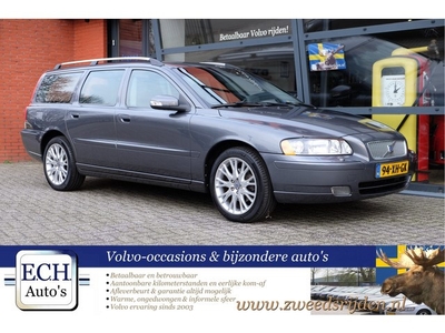 Volvo V70 VERKOCHT -- 2.4 140 pk Edition Sport, Leer