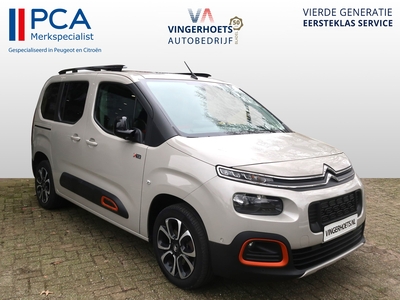 CITROEN BERLINGO 1.2 Benzine 130 Pk * Meest Luxe XTR * Automaat * 5 Persoons * Navigatie * Panoramadak * Trekhaak * L.M. Velgen * Keyless Entree & Start Button * Head Up Display * Parkeer Camera * Climate & Cruise Control * Hoge Zit * 5 Persoons * 